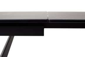 Стол RIETI 200 NERO KL-116 Черный мрамор матовый, итальянская керамика/ черный каркас, ®DISAUR в Нытве - nytva.ok-mebel.com | фото 3