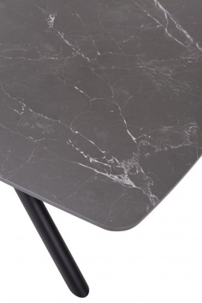 Стол RIVOLI 140 MATT BLACK MARBLE SOLID CERAMIC / BLACK, ®DISAUR в Нытве - nytva.ok-mebel.com | фото 10