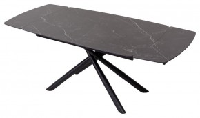 Стол RIVOLI 140 MATT BLACK MARBLE SOLID CERAMIC / BLACK, ®DISAUR в Нытве - nytva.ok-mebel.com | фото 3