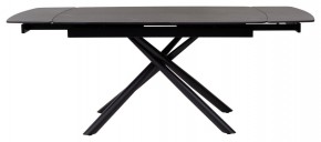Стол RIVOLI 140 MATT BLACK MARBLE SOLID CERAMIC / BLACK, ®DISAUR в Нытве - nytva.ok-mebel.com | фото 2