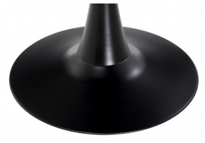 Стол стеклянный Tulip 90x74 black glass в Нытве - nytva.ok-mebel.com | фото 3