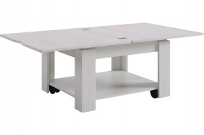 Стол журнальный Адам-1 (белый рамух) в Нытве - nytva.ok-mebel.com | фото 4