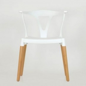 Стул Barneo N-218 Wishbone интерьерный кухонный белый в Нытве - nytva.ok-mebel.com | фото 3