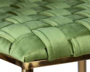 Стул барный DOBRIN EMMA GOLD, зеленый велюр (VF-08) в Нытве - nytva.ok-mebel.com | фото 8