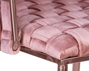 Стул барный DOBRIN EMMA ROSE GOLD, розовый велюр (VF-10) в Нытве - nytva.ok-mebel.com | фото 7