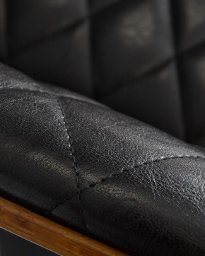 Стул барный DOBRIN MORGAN, цвет черный глянец PU ABD 002 в Нытве - nytva.ok-mebel.com | фото 9