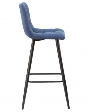 Стул барный DOBRIN NICOLE, черные матовые ножки, синяя ткань (UF860-14B) в Нытве - nytva.ok-mebel.com | фото 3