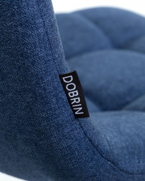 Стул барный DOBRIN NICOLE, черные матовые ножки, синяя ткань (UF860-14B) в Нытве - nytva.ok-mebel.com | фото 9