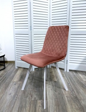 Стул DAIQUIRI BLUVEL-52 PINK / белый каркас, велюр М-City в Нытве - nytva.ok-mebel.com | фото 7