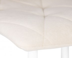 Стул обеденный DOBRIN CHILLY ROMBO, Бежевый Simple 44, основание белое в Нытве - nytva.ok-mebel.com | фото 7