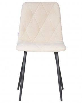 Стул обеденный DOBRIN CHILLY ROMBO, Бежевый Simple 44, основание черный в Нытве - nytva.ok-mebel.com | фото 6