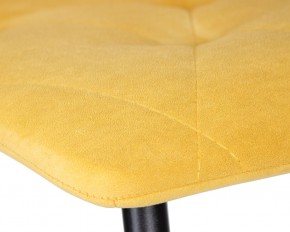 Стул обеденный DOBRIN CHILLY ROMBO, Горчичный Simple 15, основание черное в Нытве - nytva.ok-mebel.com | фото 8
