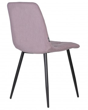 Стул обеденный DOBRIN CHILLY ROMBO, Лавандовый Simple 48, основание черное в Нытве - nytva.ok-mebel.com | фото 4