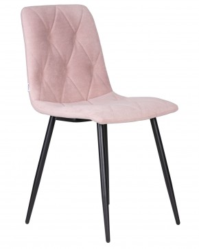 Стул обеденный DOBRIN CHILLY ROMBO, Розовый Simple 03, основание черное в Нытве - nytva.ok-mebel.com | фото 2