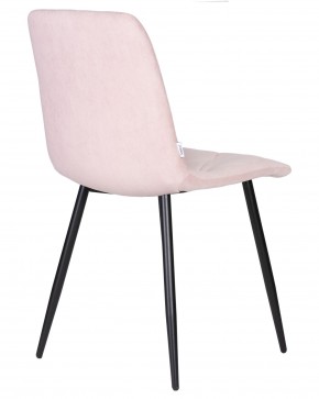 Стул обеденный DOBRIN CHILLY ROMBO, Розовый Simple 03, основание черное в Нытве - nytva.ok-mebel.com | фото 4