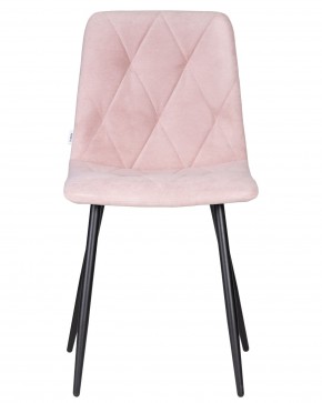 Стул обеденный DOBRIN CHILLY ROMBO, Розовый Simple 03, основание черное в Нытве - nytva.ok-mebel.com | фото 6