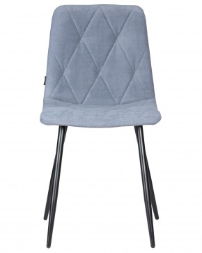 Стул обеденный DOBRIN CHILLY ROMBO, Серо-голубой Simple 26, основание черное в Нытве - nytva.ok-mebel.com | фото 6