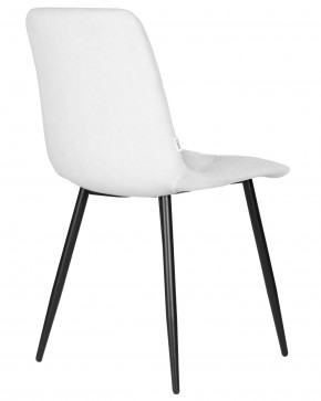 Стул обеденный DOBRIN CHILLY ROMBO, Светло-серый Simple 29, основание черный в Нытве - nytva.ok-mebel.com | фото 4