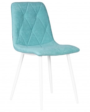 Стул обеденный DOBRIN CHILLY ROMBO, Тиффани Simple 51, основание белый в Нытве - nytva.ok-mebel.com | фото