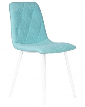 Стул обеденный DOBRIN CHILLY ROMBO, Тиффани Simple 51, основание белый в Нытве - nytva.ok-mebel.com | фото 2