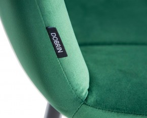 Стул обеденный DOBRIN CHILLY, Темно-зеленый Holland 30, основание черное в Нытве - nytva.ok-mebel.com | фото 10