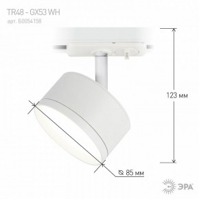 Светильник на штанге Эра  TR48 - GX53 WH в Нытве - nytva.ok-mebel.com | фото 4