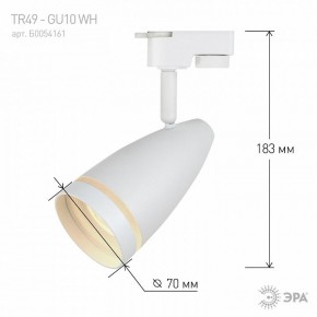 Светильник на штанге Эра  TR49 - GU10 WH в Нытве - nytva.ok-mebel.com | фото 4