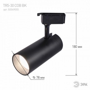 Светильник на штанге Эра  TR5-30 COB BK в Нытве - nytva.ok-mebel.com | фото 5