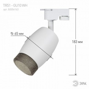 Светильник на штанге Эра  TR51 - GU10 WH в Нытве - nytva.ok-mebel.com | фото 4