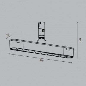 Светильник на штанге Maytoni Points Rot TR203-1-10W3K-S-B в Нытве - nytva.ok-mebel.com | фото 8