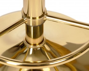 Табурет барный DOBRIN BRUNO GOLD, серый велюр (MJ9-75) в Нытве - nytva.ok-mebel.com | фото 4