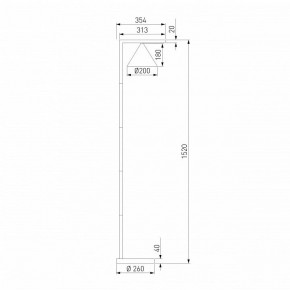 Торшер Elektrostandard Bevel a068473 в Нытве - nytva.ok-mebel.com | фото 2