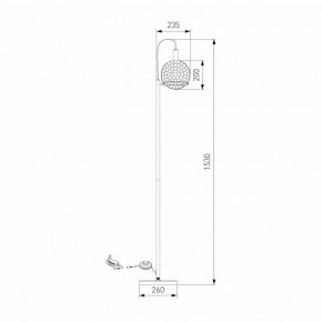 Торшер Eurosvet Gemini 80492/1 черный в Нытве - nytva.ok-mebel.com | фото 4