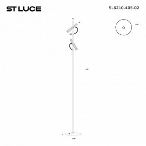 Торшер ST-Luce LILT SL6210.405.02 в Нытве - nytva.ok-mebel.com | фото 2