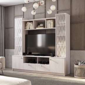 Центральная секция Зарина ЦС-01 (ясень белый) в Нытве - nytva.ok-mebel.com | фото