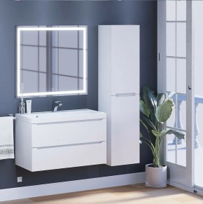 Тумба под раковину Uperwood Tanos 100 см, подвесная, белая матовая в Нытве - nytva.ok-mebel.com | фото 11