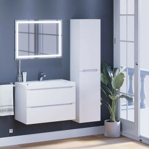 Тумба под раковину Uperwood Tanos 80 см, подвесная, белая матовая в Нытве - nytva.ok-mebel.com | фото 11