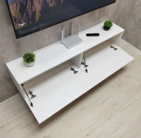 Тумба подвесная под ТВ LINES MTV1-MA 750 Белый глянец (Белый-M 10.1.1) в Нытве - nytva.ok-mebel.com | фото 11