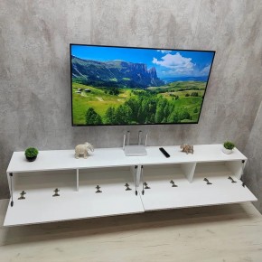 Тумба подвесная под ТВ LINES MTV4-MA 1150 Белый глянец (Белый-M 10.1.1) в Нытве - nytva.ok-mebel.com | фото 12