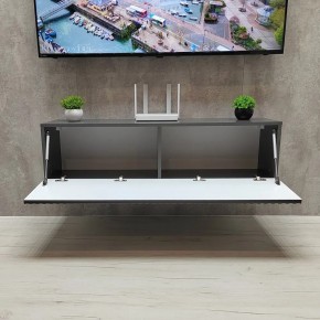 Тумба подвесная под ТВ LINES MTV4-MA 1150 Темно-серый (Графит-M 10.1.25) в Нытве - nytva.ok-mebel.com | фото 3