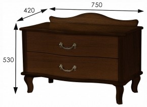 Тумбочка Джульетта Л в Нытве - nytva.ok-mebel.com | фото 3