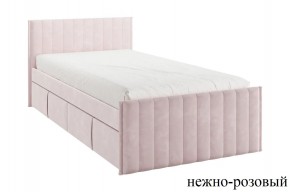 ТВИКС Кровать с ящиками 900 (нежно-розовый) в Нытве - nytva.ok-mebel.com | фото