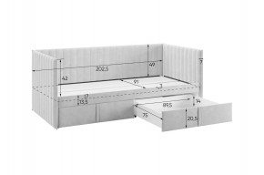 ТВИКС Кровать (софа) с ящиками 900 в Нытве - nytva.ok-mebel.com | фото 3