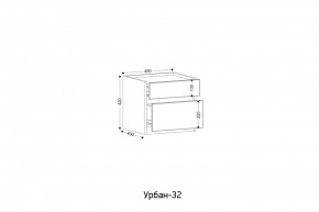 УРБАН- 32 Тумба в Нытве - nytva.ok-mebel.com | фото 2