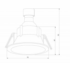 Встраиваемый светильник Elektrostandard Side 25059/01 в Нытве - nytva.ok-mebel.com | фото 6