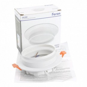 Встраиваемый светильник Feron DL502 51089 в Нытве - nytva.ok-mebel.com | фото 9