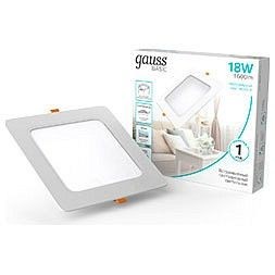 Встраиваемый светильник Gauss  9031420218 в Нытве - nytva.ok-mebel.com | фото