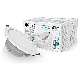 Встраиваемый светильник Gauss  9033420207 в Нытве - nytva.ok-mebel.com | фото