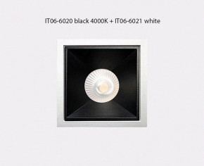 Встраиваемый светильник Italline IT06-6020 IT06-6020 black 4000K + IT06-6021 black в Нытве - nytva.ok-mebel.com | фото 3