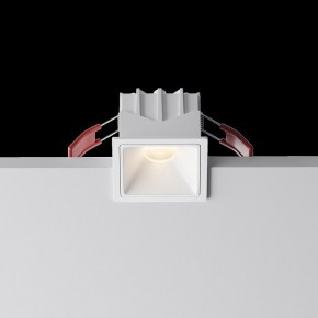 Встраиваемый светильник Maytoni Alfa LED DL043-01-10W3K-SQ-W-1 в Нытве - nytva.ok-mebel.com | фото 5